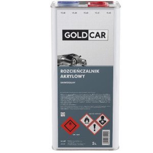 Rozcieńczalnik akrylowy uniwersalny Goldcar 5l