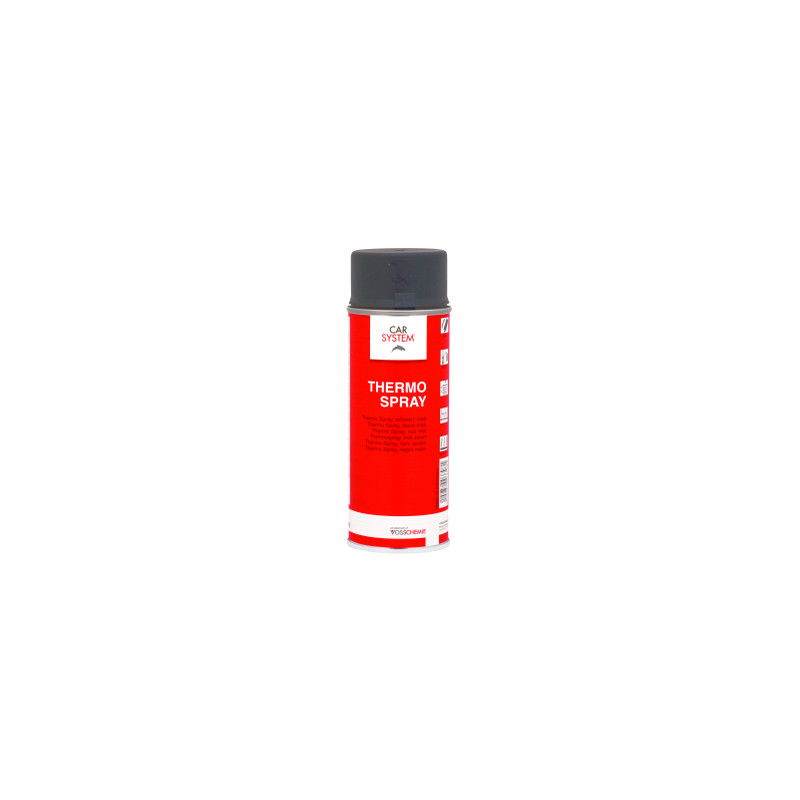 Farba termo odporna na temp do 650st C czarna spray Carsystem Farba termo odporna na temp do 650st C czarna spray Carsystem