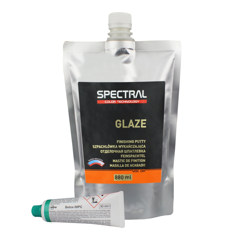 Szpahlówka wykańczająca płynna Novol Spectral GLAZE 880ml Szpahlówka wykańczająca płynna Novol Spectral GLAZE 880ml