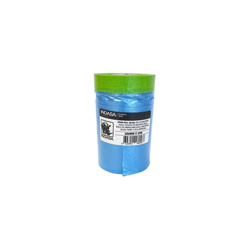 Folia maskująca z taśmą Indasa Cover Roll 60cm x 25m Folia maskująca z taśmą Indasa Cover Roll 60cm x 25m