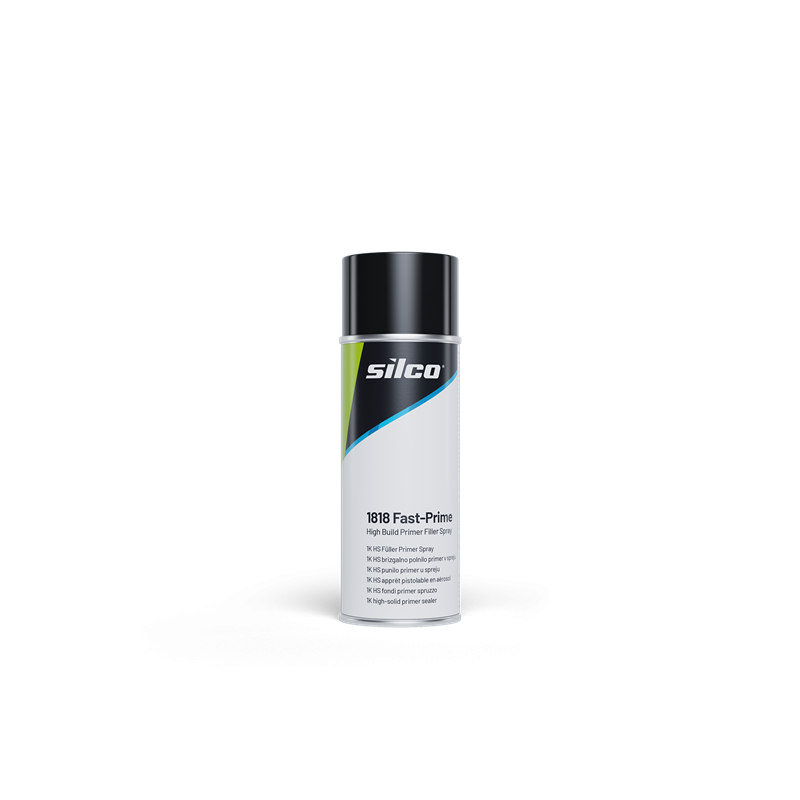 Podkład akrylowy Silco 1818 Fast-Prime Spray, Ciemnoszary, 400 ml