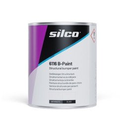 Lakier strukturalny Silco 6116 B-Paint, Czarny,...