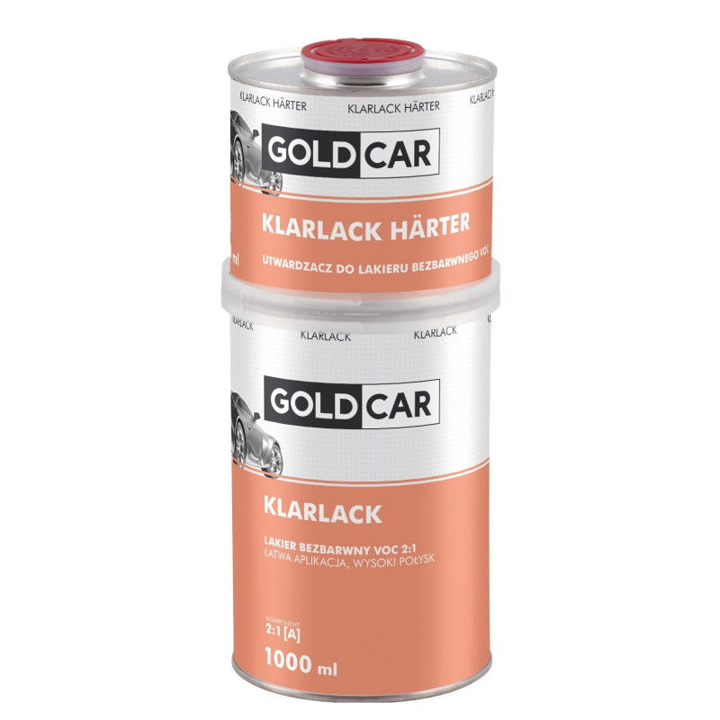 Lakier bezbarwny 2:1 VOC Goldcar 1,5l kpl