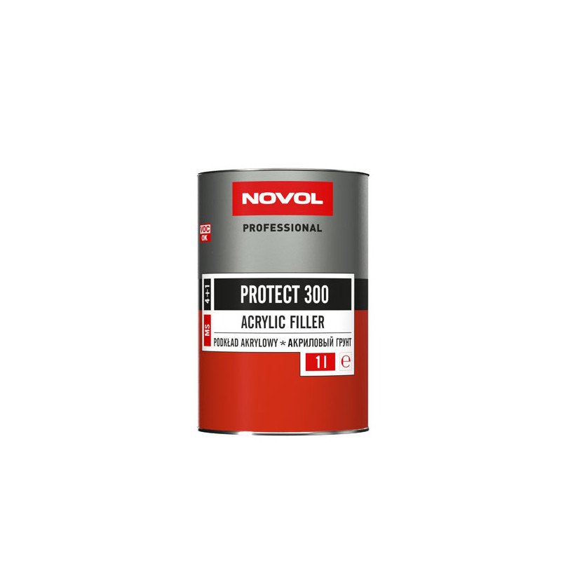 Novol PROTECT 300 Podkład akrylowy (ms) czarny 1l