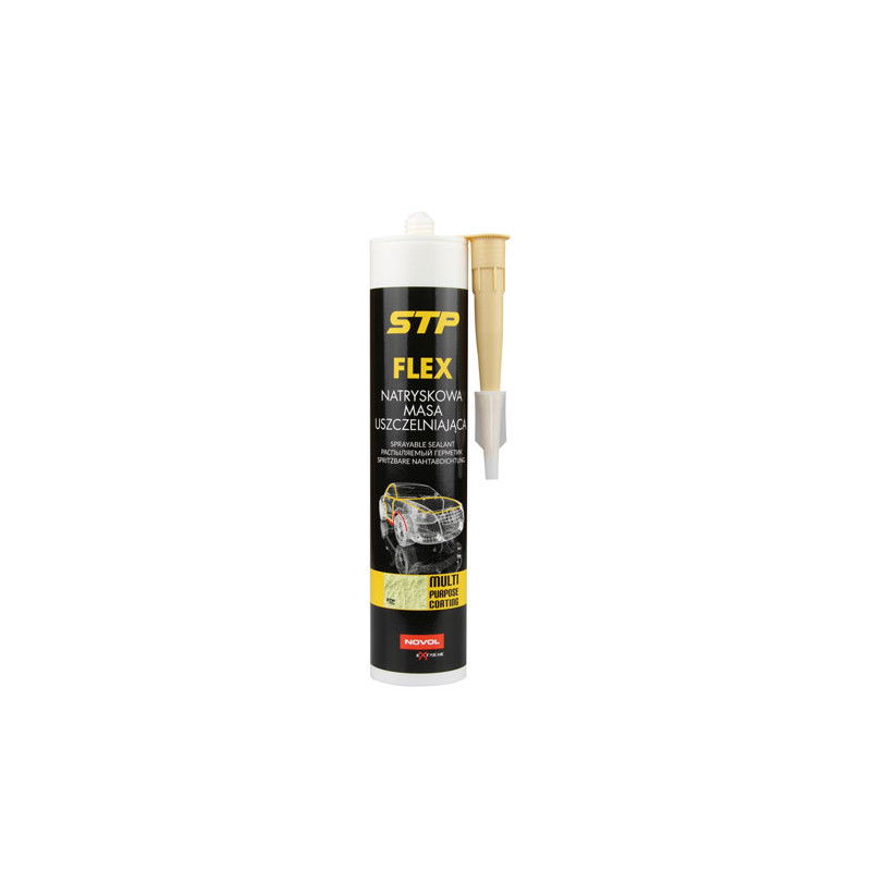 Novol STP FLEX natryskowa masa uszczelniająca beżowa 290ml