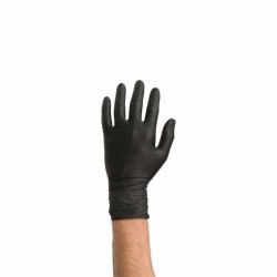 COLAD Rękawice nitrylowe czarne XL 60 szt.