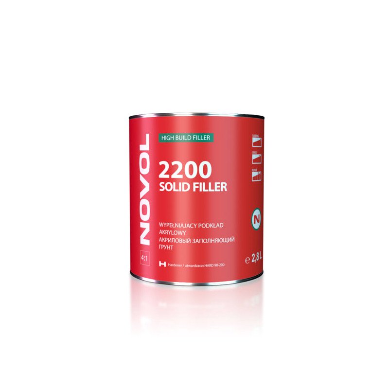 Novol Solid Filler 2200 Podkład akrylowy biały 2800ml