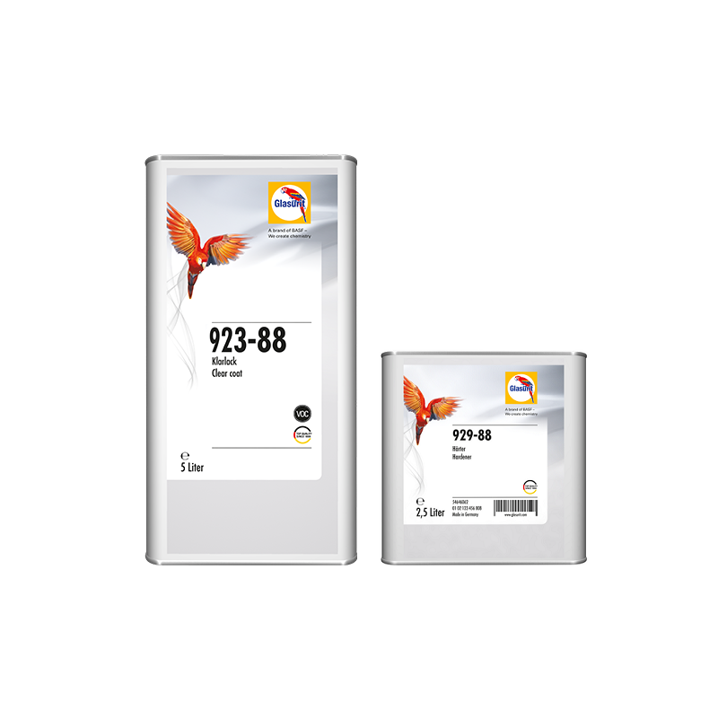 GLASURIT MS 923-88 Lakier bezbarwny + 929-88 7,5l kpl