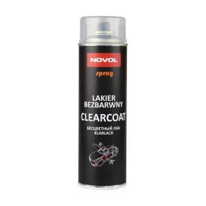 Novol CLEARCOAT Lakier bezbarwny 500ml spray